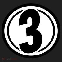 Racing Number 3 Beanie thumb 2