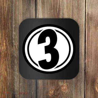 Racing Number 3 Coaster