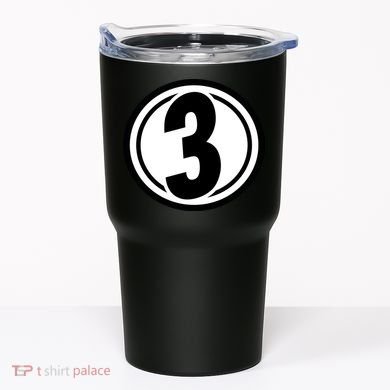 Racing Number 3 Tumbler