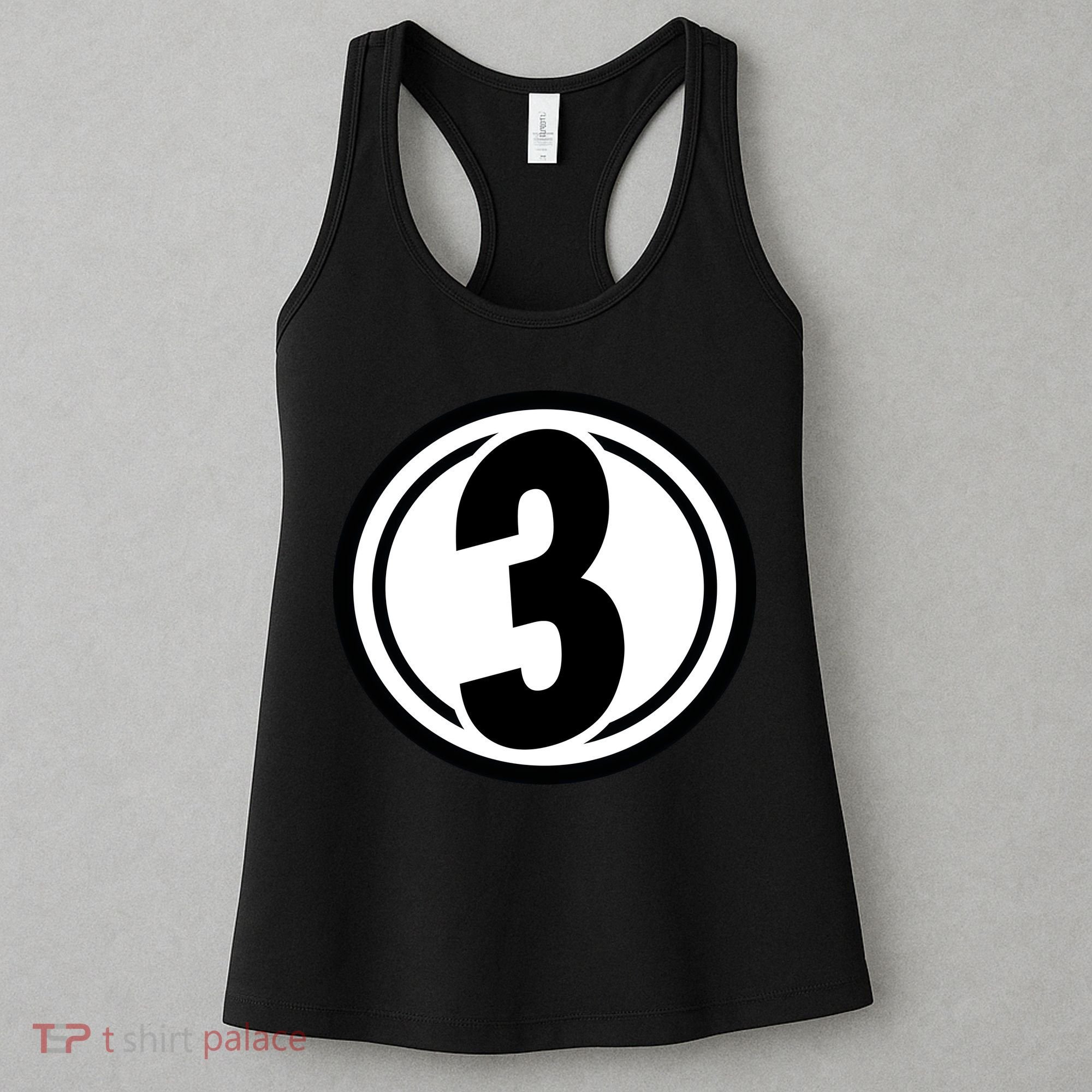 Racing Number 3 Women's Tank Top