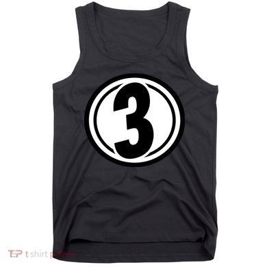 Racing Number 3 Tank Top