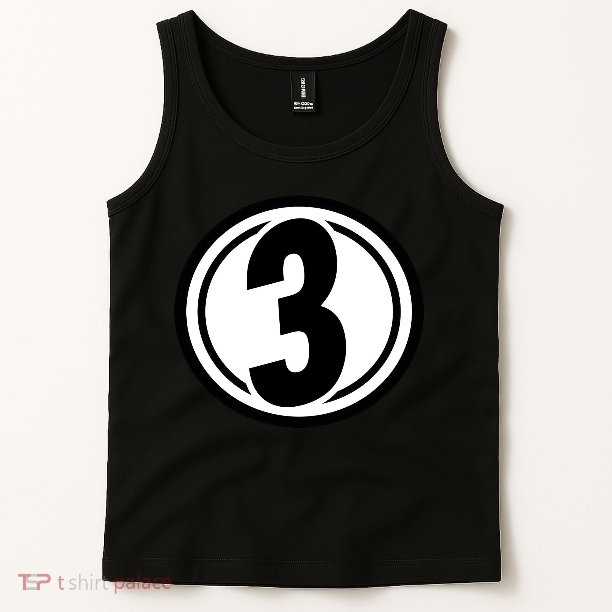 Racing Number 3 Tank Top