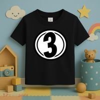 Racing Number 3 Toddler T-Shirt thumb 3