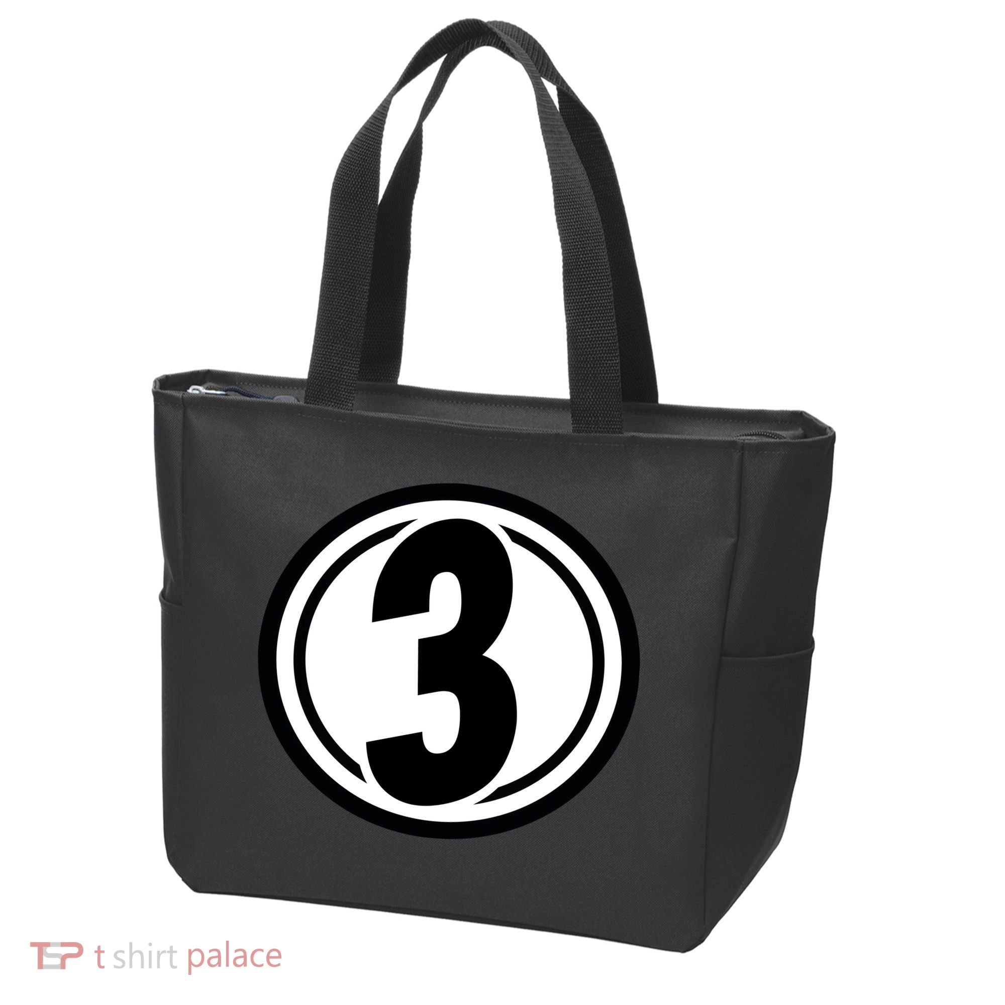 Racing Number 3 Tote Bag