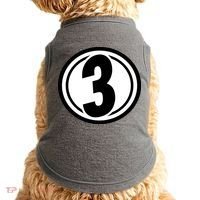 Racing Number 3 Doggie Tank thumb 0