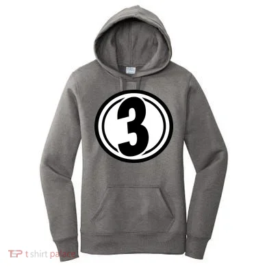 Racing Number 3 Women's Hoodie