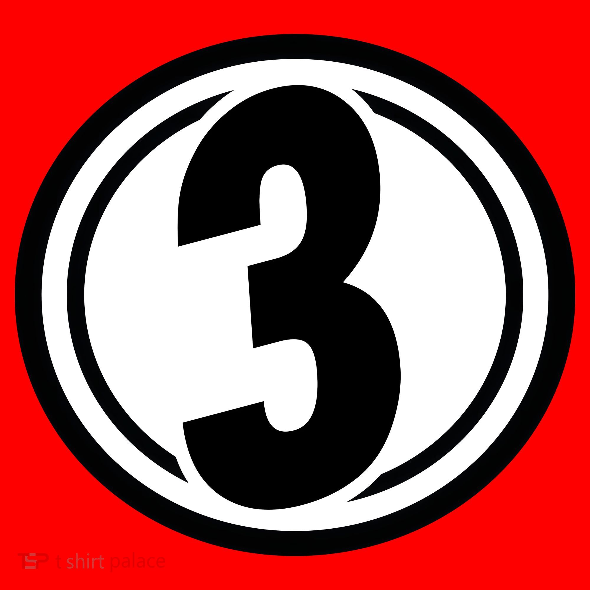 Racing Number 3 Santa Hat