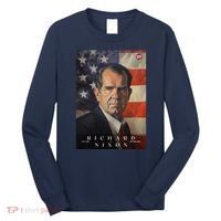 Richard Nixon 37th President Of The United States Portrait Long Sleeve Shirt thumb 0