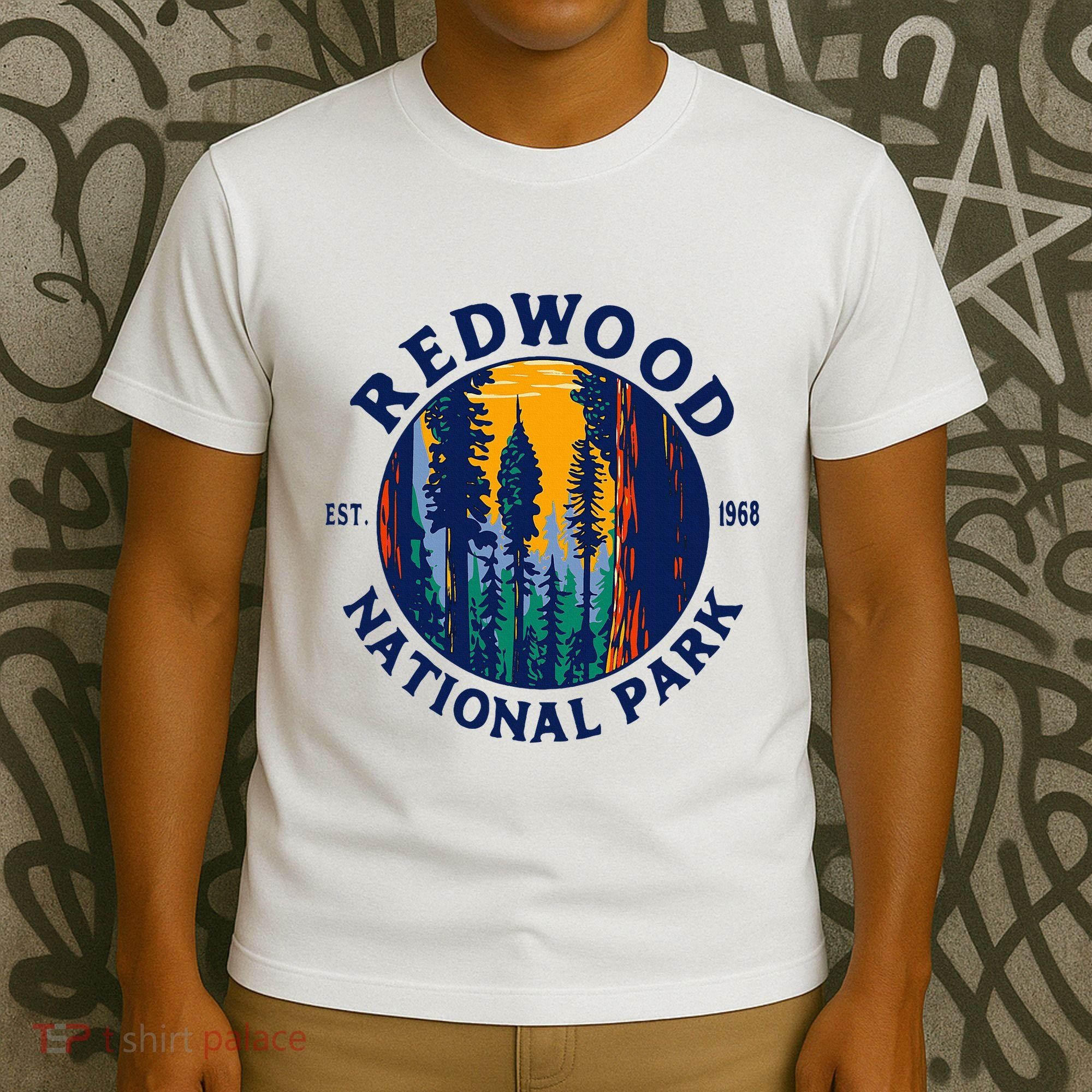Redwood National And State Parks Ca California Outdoor T-Shirt