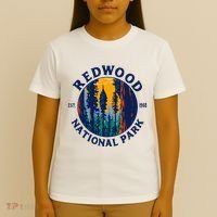Redwood National And State Parks Ca California Outdoor T-Shirt thumb 4