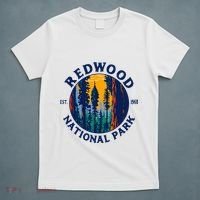 Redwood National And State Parks Ca California Outdoor T-Shirt thumb 5