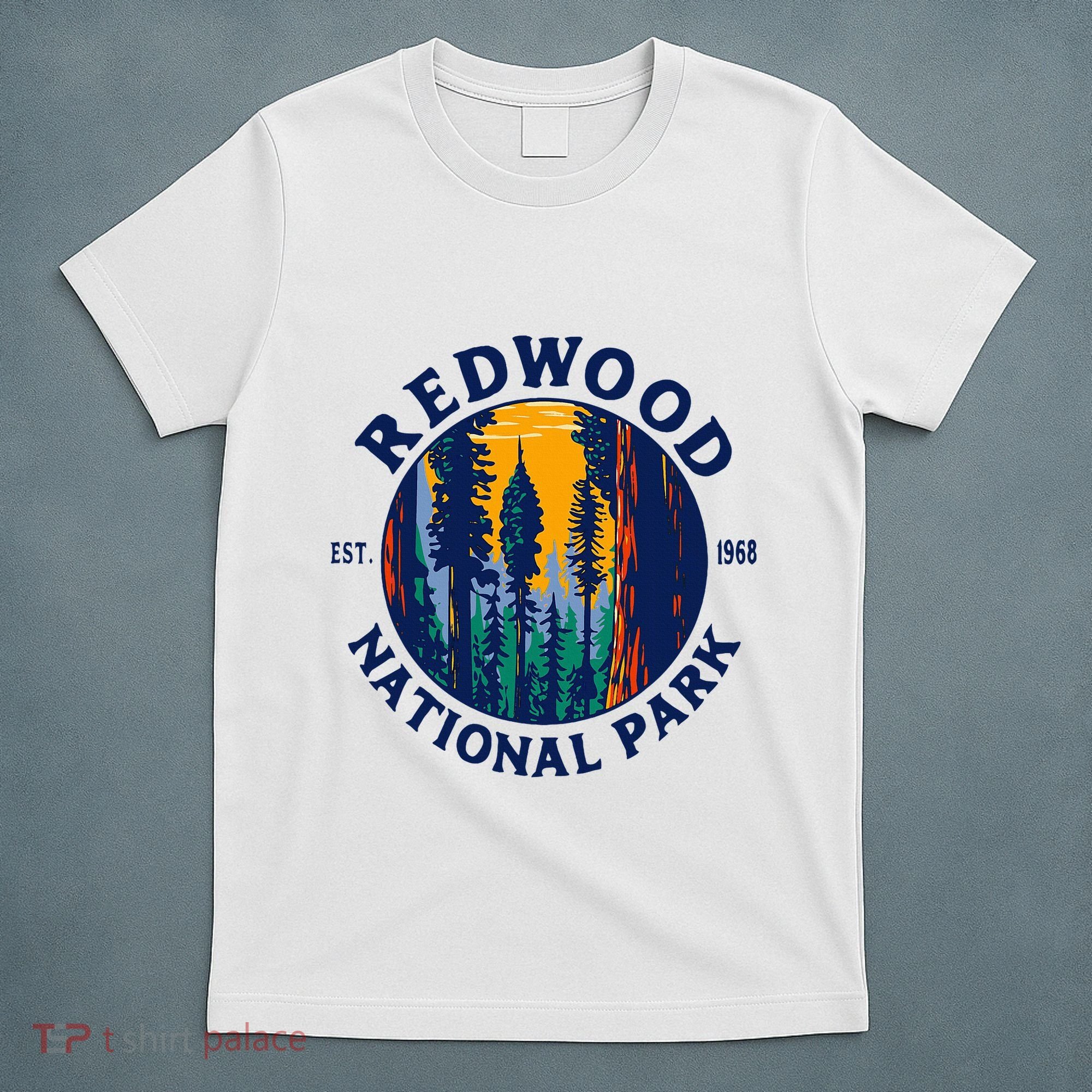 Redwood National And State Parks Ca California Outdoor T-Shirt