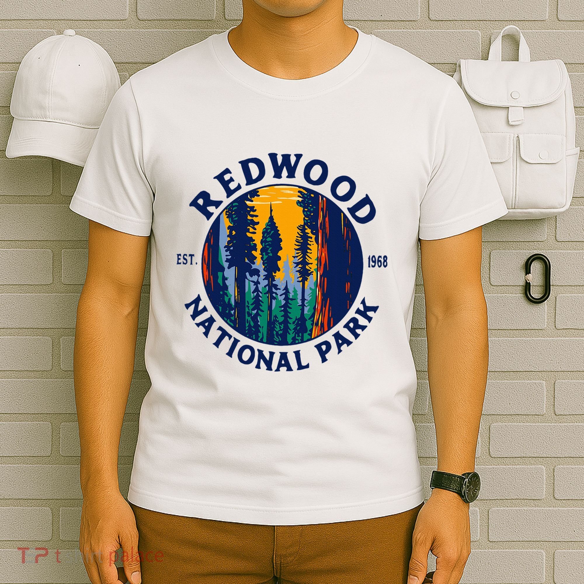 Redwood National And State Parks Ca California Outdoor T-Shirt