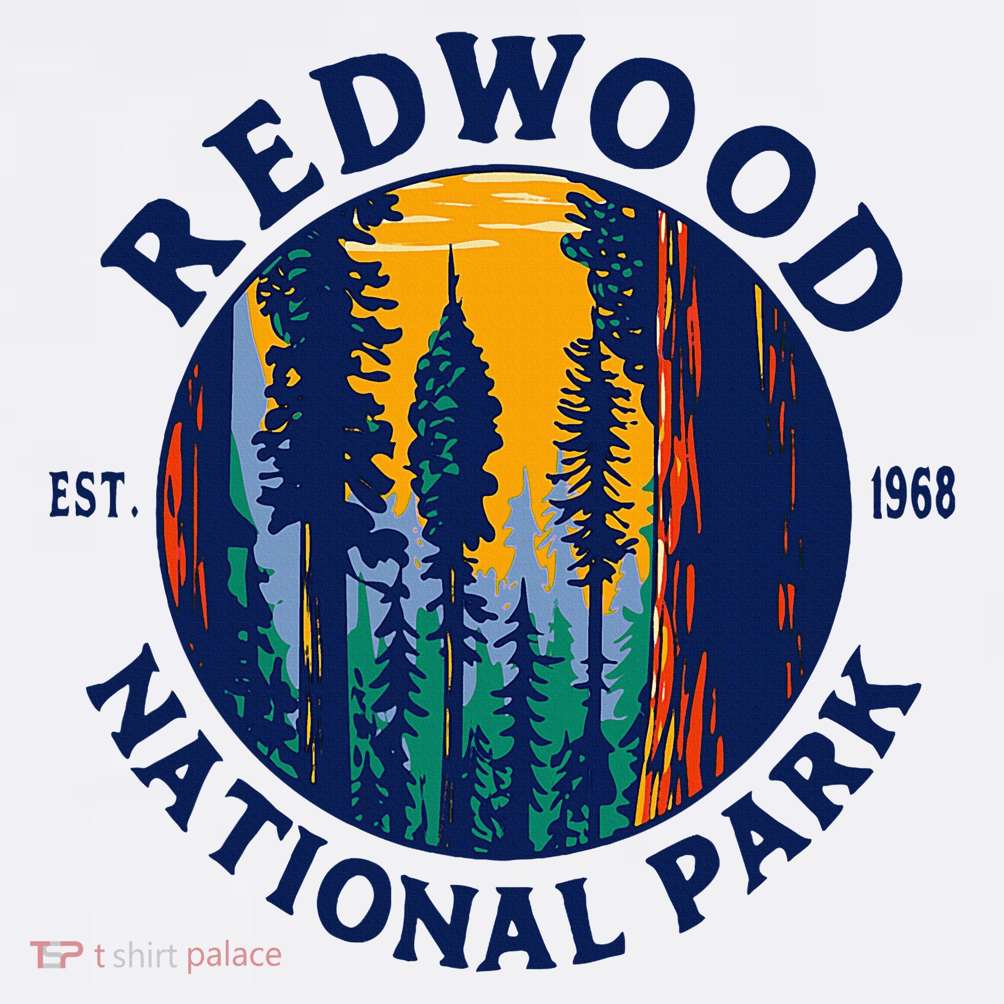 Redwood National And State Parks Ca California Outdoor T-Shirt