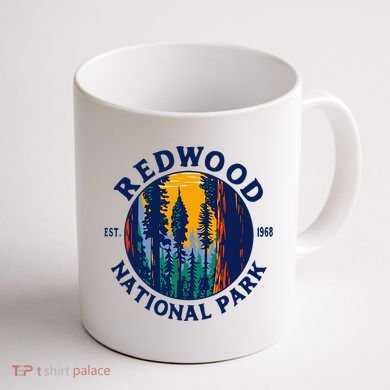 Redwood National And State Parks Ca California Outdoor Coffee Mug back