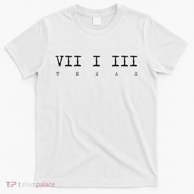 Roman Numeral Area Code 713 Texas Gift T-Shirt
