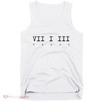 Roman Numeral Area Code 713 Texas Gift Tank Top thumb 0