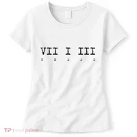 Roman Numeral Area Code 713 Texas Gift Women's T-Shirt thumb 0
