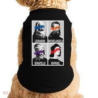 Renaissance Ninja Artists Poster Style Pop Doggie Tank thumb 0
