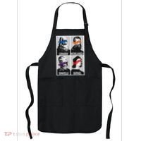Renaissance Ninja Artists Poster Style Pop Apron thumb 0