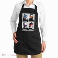 Renaissance Ninja Artists Poster Style Pop Apron thumb 2