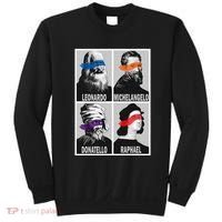 Renaissance Ninja Artists Poster Style Pop Sweatshirt thumb 0