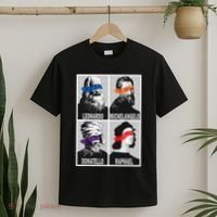 Renaissance Ninja Artists Poster Style Pop T-Shirt thumb 2