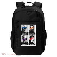 Renaissance Ninja Artists Poster Style Pop Backpack thumb 0