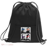 Renaissance Ninja Artists Poster Style Pop Sweatshirt Cinch Pack Bag thumb 0