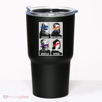 Renaissance Ninja Artists Poster Style Pop Tumbler thumb 0