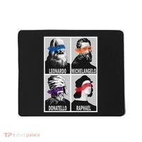 Renaissance Ninja Artists Poster Style Pop Mousepad thumb 0