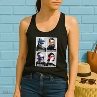 Renaissance Ninja Artists Poster Style Pop Women's Tank Top thumb 2
