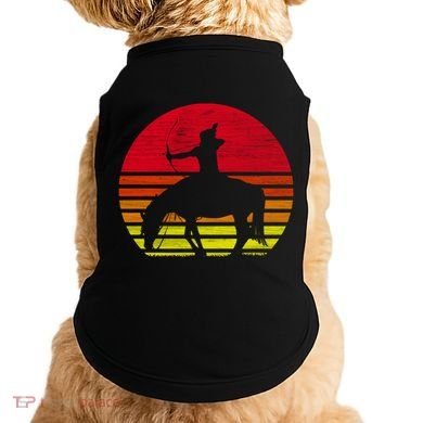 Retro Native American Horse Gift Doggie Tank