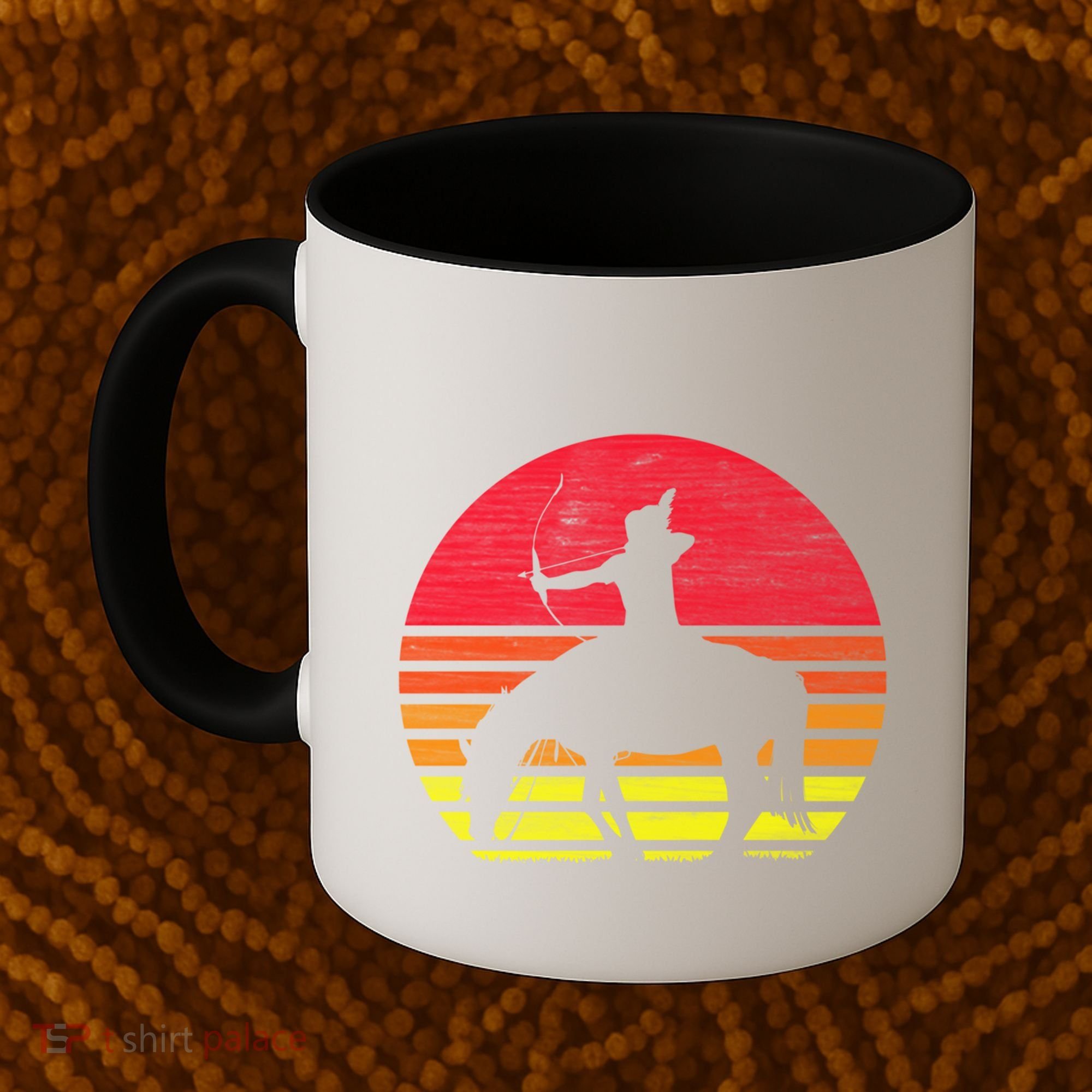 Retro Native American Horse Gift Coffee Mug