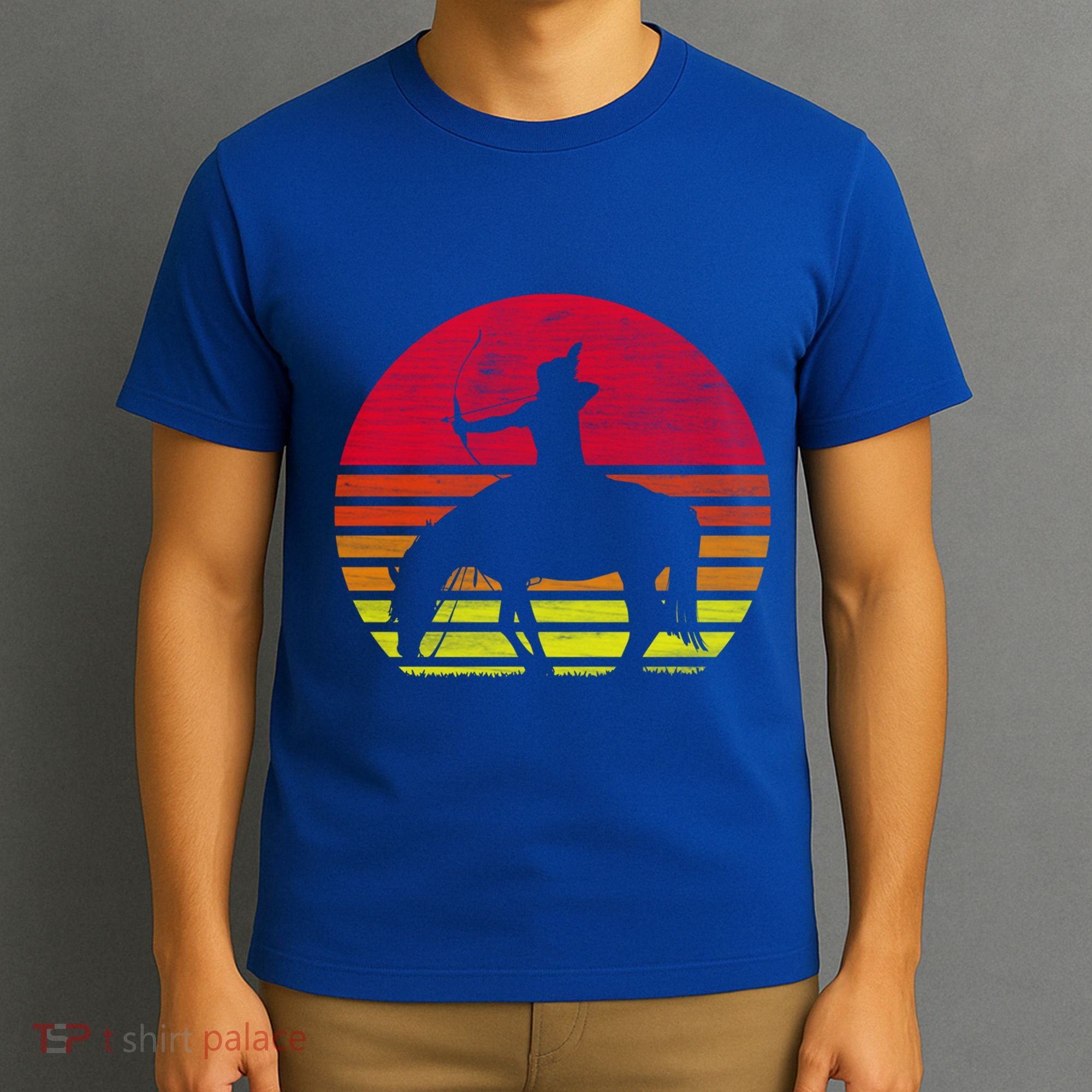 Retro Native American Horse Gift T-Shirt