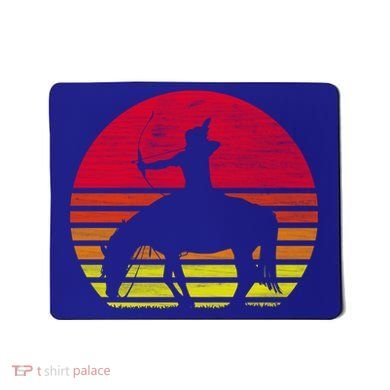 Retro Native American Horse Gift Mousepad