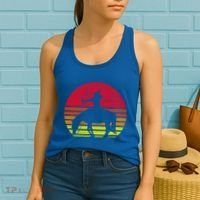 Retro Native American Horse Gift Women's Tank Top thumb 2