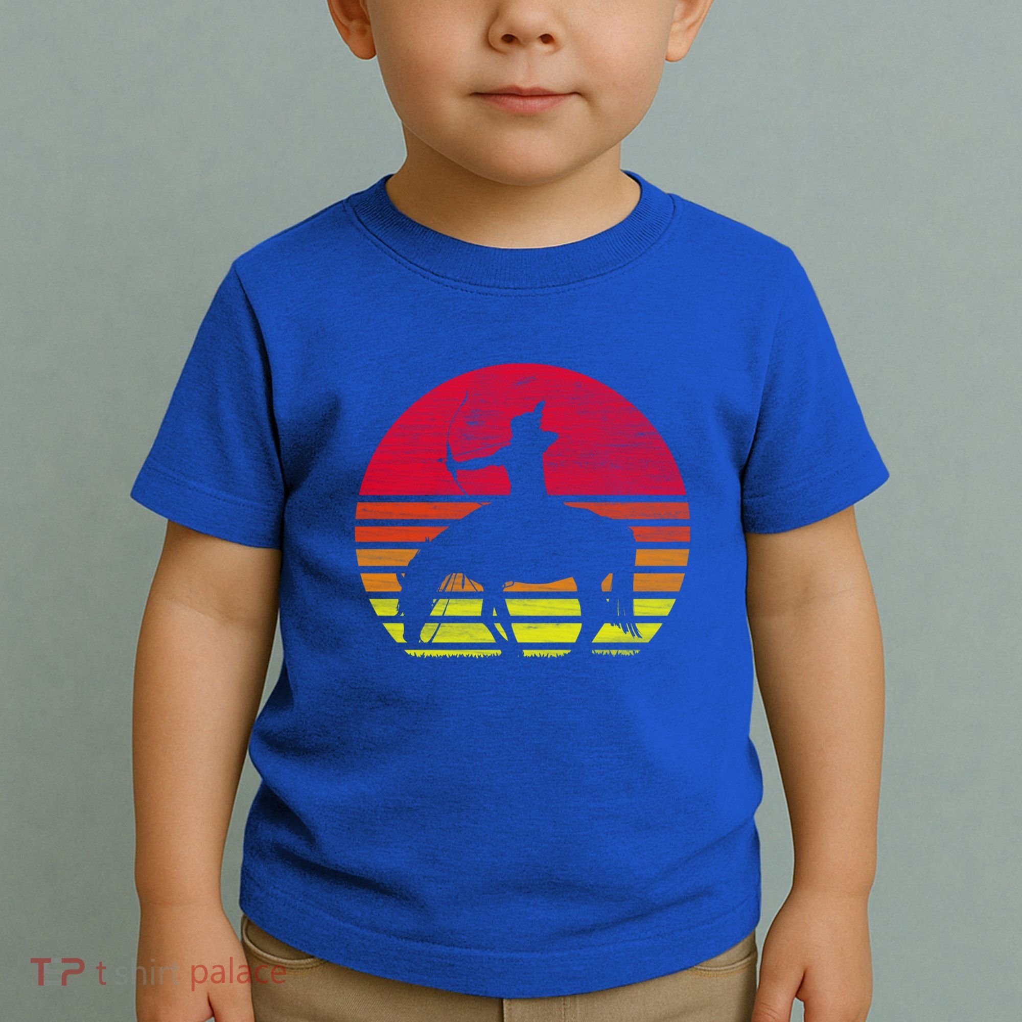 Retro Native American Horse Gift Toddler T-Shirt