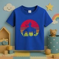 Retro Native American Horse Gift Toddler T-Shirt thumb 3