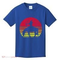 Retro Native American Horse Gift Kids T-Shirt thumb 0