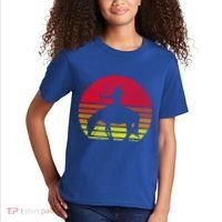 Retro Native American Horse Gift Kids T-Shirt thumb 2