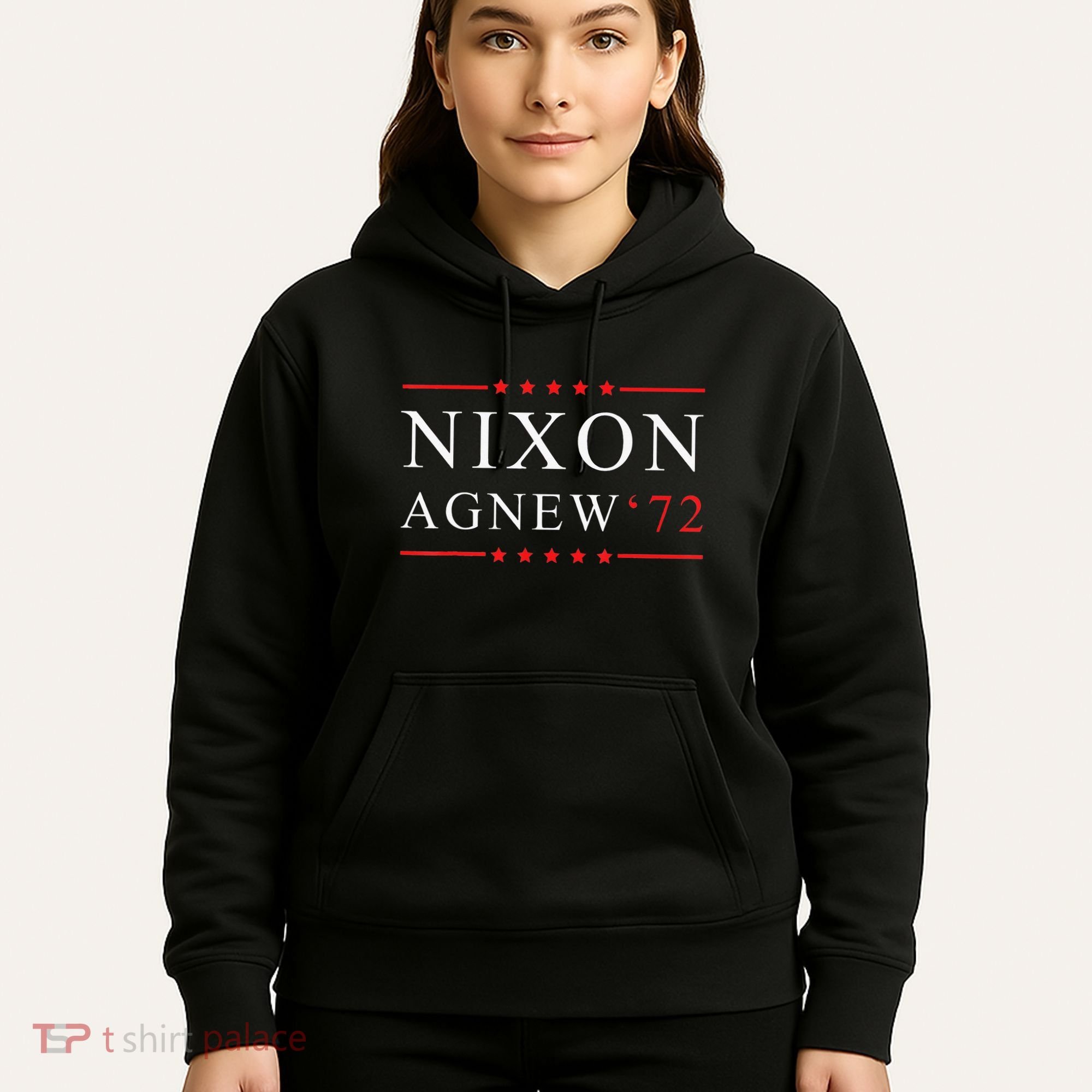 RICHARD NIXON AGNEW funny president Hoodie