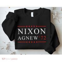 RICHARD NIXON AGNEW funny president Sweatshirt thumb 2