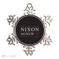RICHARD NIXON AGNEW funny president Ornament thumb 0