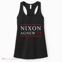 RICHARD NIXON AGNEW funny president Women's Tank Top thumb 0