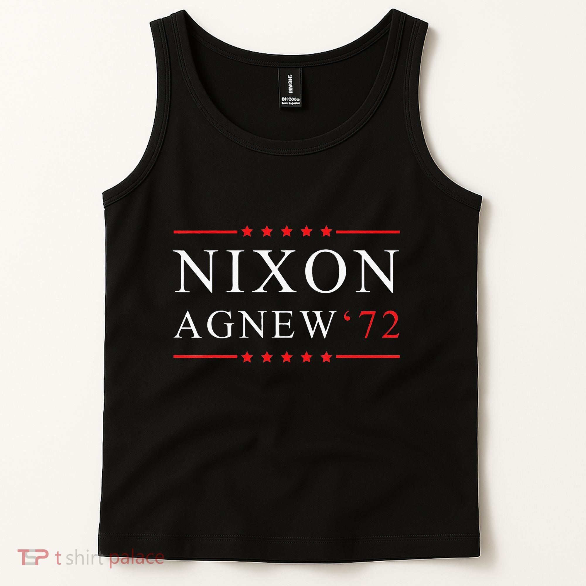 RICHARD NIXON AGNEW funny president Tank Top