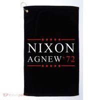 RICHARD NIXON AGNEW funny president Golf Towel thumb 0