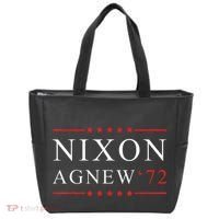 RICHARD NIXON AGNEW funny president Tote Bag thumb 0