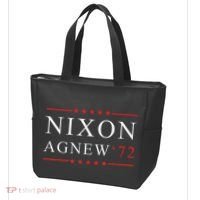 RICHARD NIXON AGNEW funny president Tote Bag thumb 3