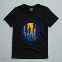 Redwood National And State Parks Ca California Outdoor T-Shirt thumb 5